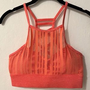 Lorna Jane Coral Sports Bra XS